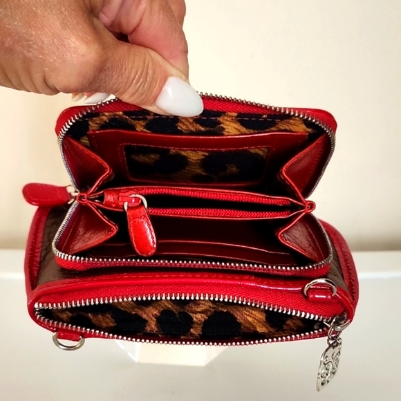 Brighton Purr-fectly Fabulous Crossbody/Wallet w/Free Brighton Belt - Picture 5 of 16